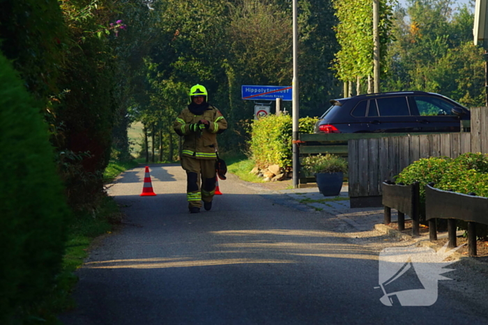 Gaslek leidt tot afsluiting van straat