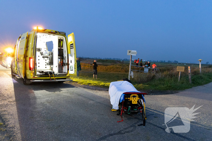 Jonge motorcrosser ernstig gewond bij ongeval