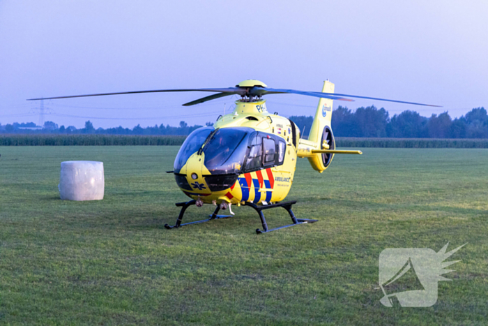 Jonge motorcrosser ernstig gewond bij ongeval