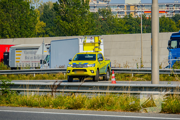 Gewonde na kop-staart aanrijding op snelweg