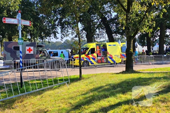 Parachutist zwaargewond bij ongeval op evenemententerrein