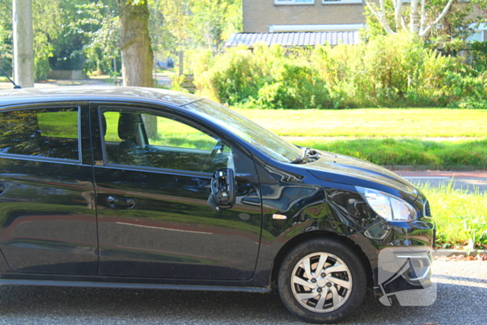 Fietser gewond bij botsing met auto