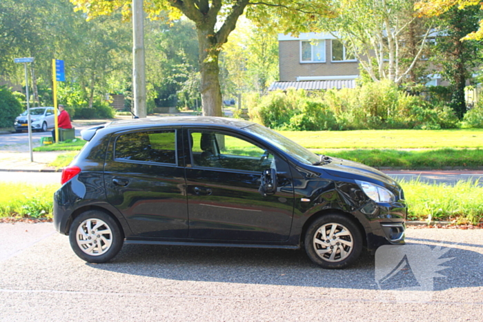 Fietser gewond bij botsing met auto