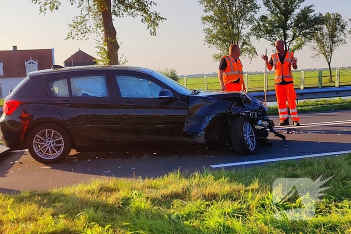 Meerdere voertuigen betrokken bij ongeval