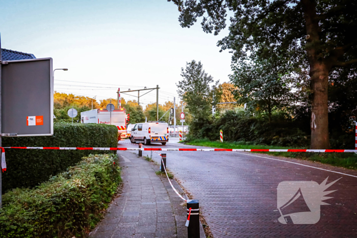 Scooterrijder overleden bij aanrijding met trein