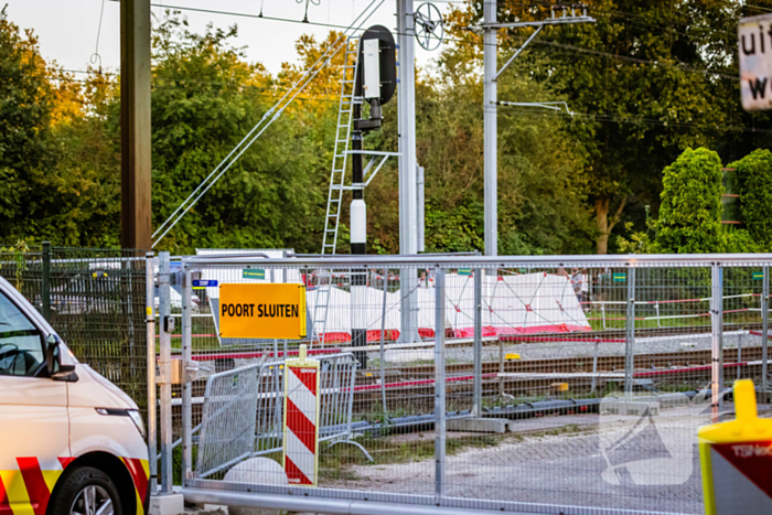 Scooterrijder overleden bij aanrijding met trein