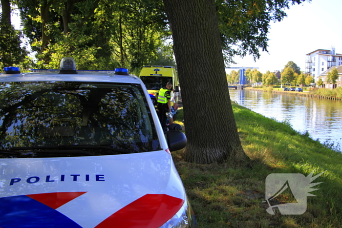 Fietser ten val bij ongeval