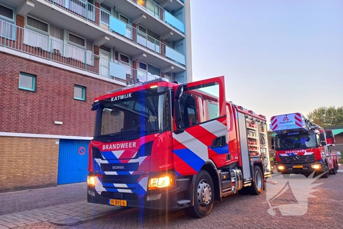 Barbecue op balkon zorgt voor inzet brandweer