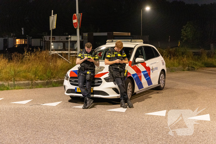 Minderjarige botst met personenauto tijdens joyride