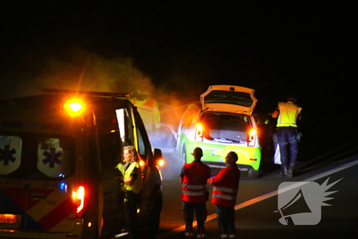 Twee auto's zwaar beschadigd bij aanrijding