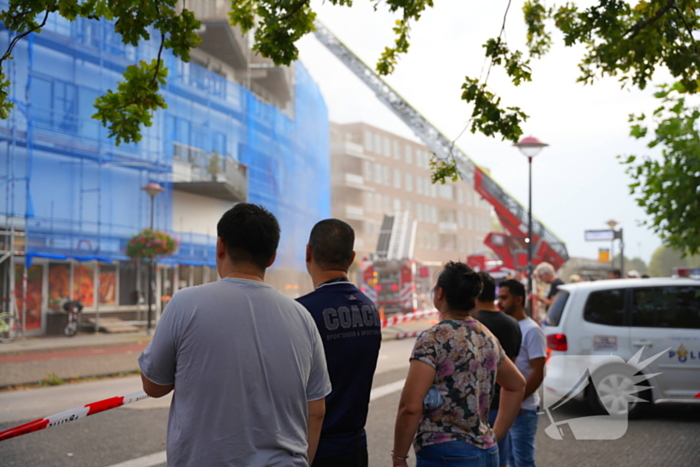 Veel rook bij brand in afhaalrestaurant