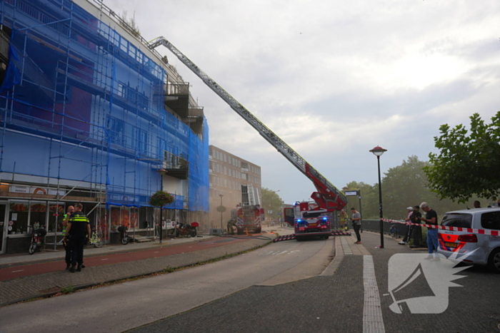 Veel rook bij brand in afhaalrestaurant