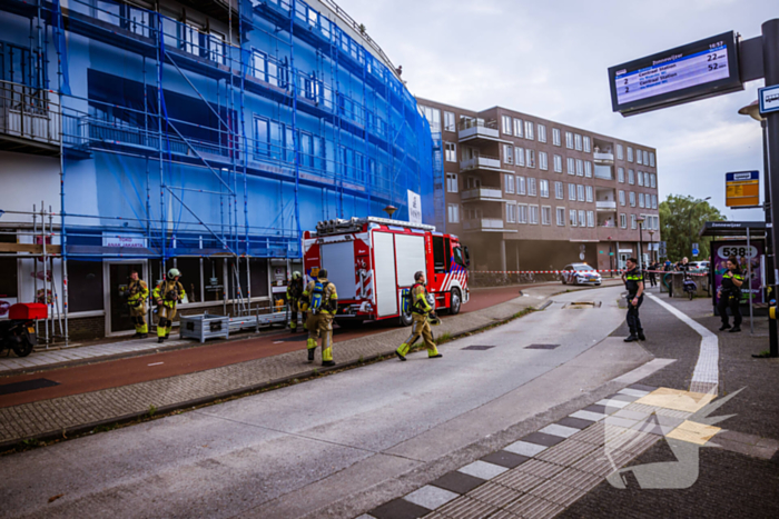 Veel rook bij brand in afhaalrestaurant