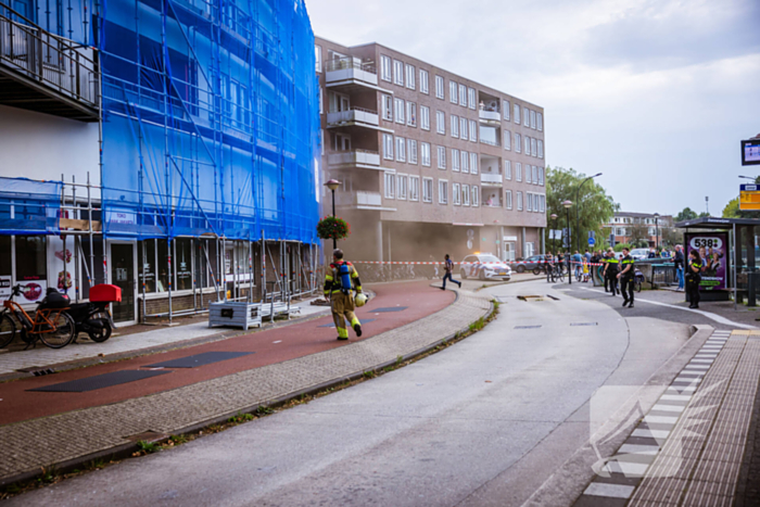 Veel rook bij brand in afhaalrestaurant