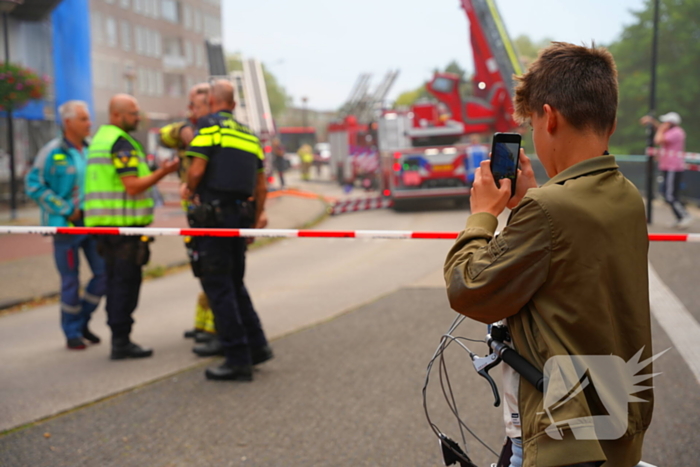 Veel rook bij brand in afhaalrestaurant