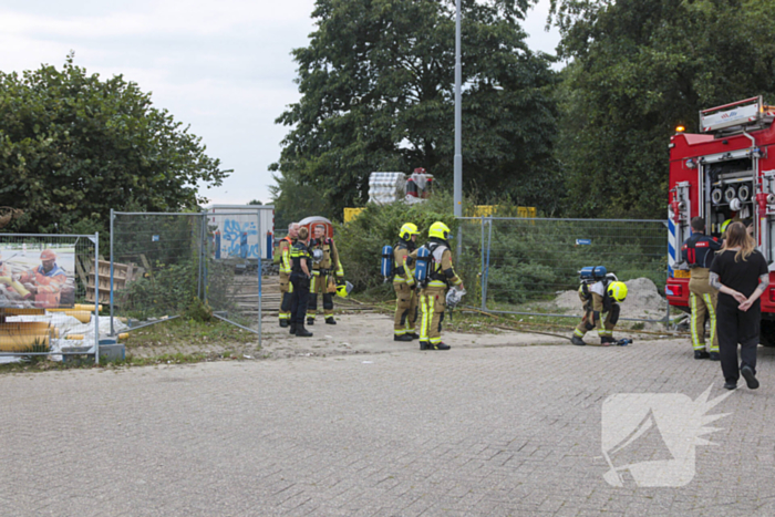 Buitenbrand snel onder controle