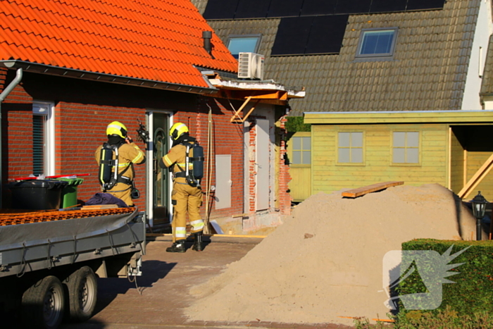 Werkzaamheden veroorzaken gaslek