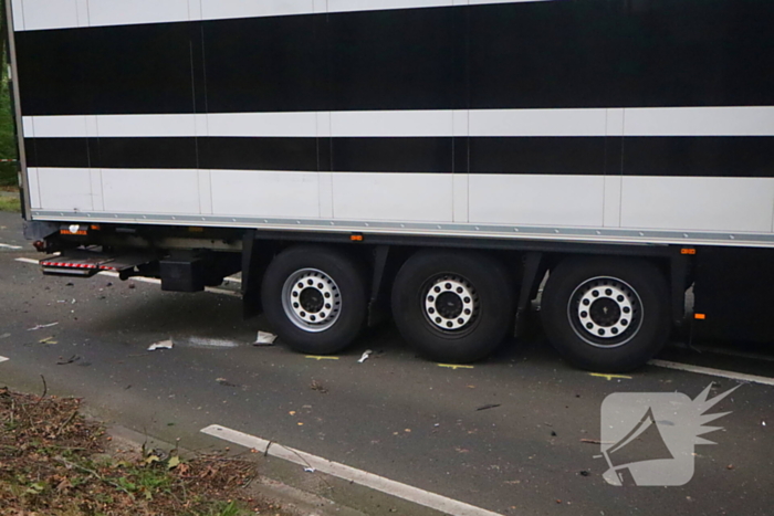 Ernstig ongeval tussen vrachtwagen en personenauto