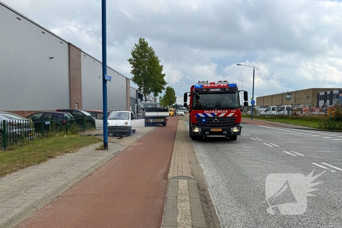 Technisch mankement leidt tot brand in brommobiel