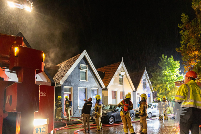 Zware schade na uitslaande brand in woning