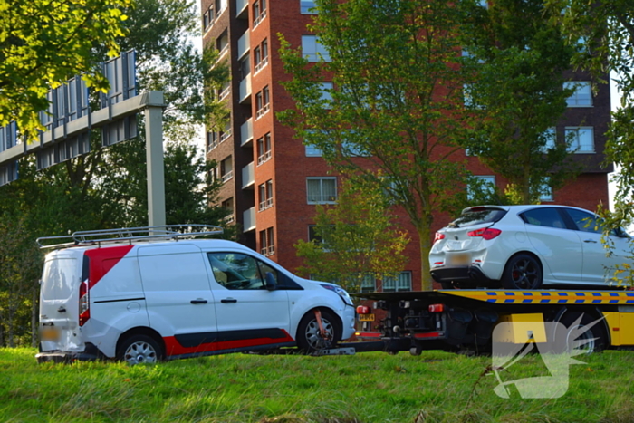 Meerdere voertuigen betrokken bij kettingbotsing