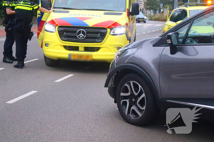 Spookrijdende dronken fietser geschept door automobilist