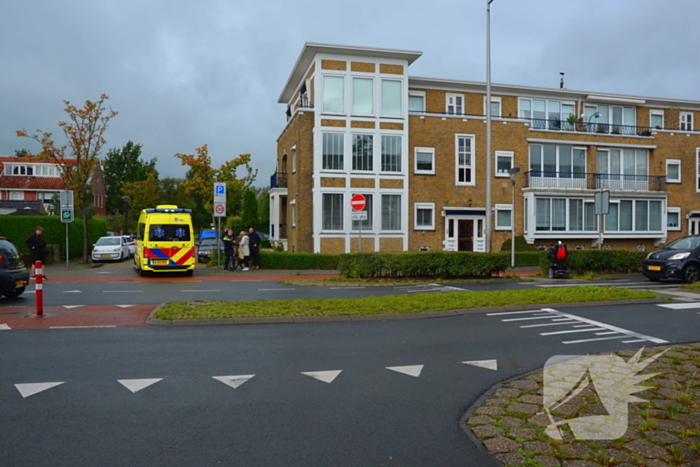 Scootmobiel bestuurder gewond bij ongeval met auto