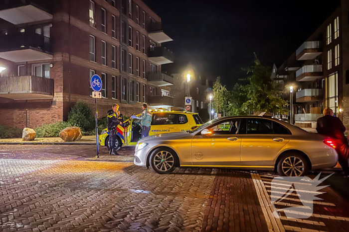 Veel hulpverleners bij appartement