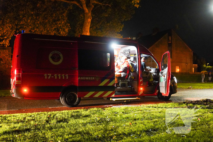 Zoekactie nadat auto in sloot belandt