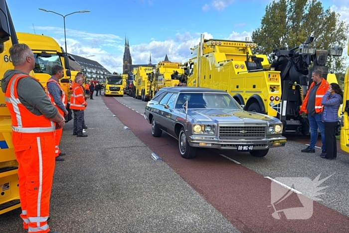 Waardig afscheid van directeur van autohulpdienst