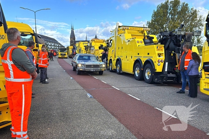 Waardig afscheid van directeur van autohulpdienst