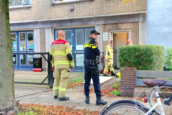 Bewoners zijn gewekt door brandalarm