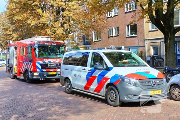 Bewoners zijn gewekt door brandalarm