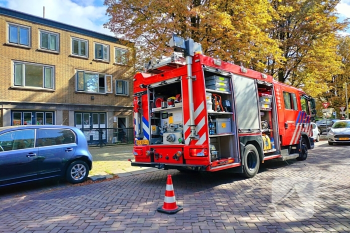 Bewoners zijn gewekt door brandalarm