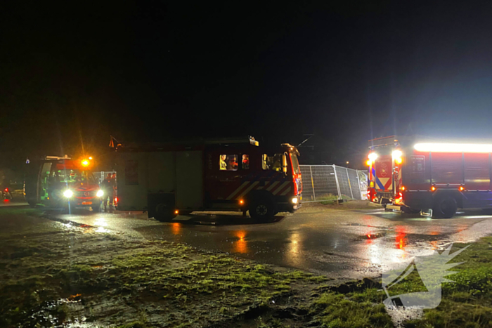 Oudere belandt in drijfzand op bouwplaats