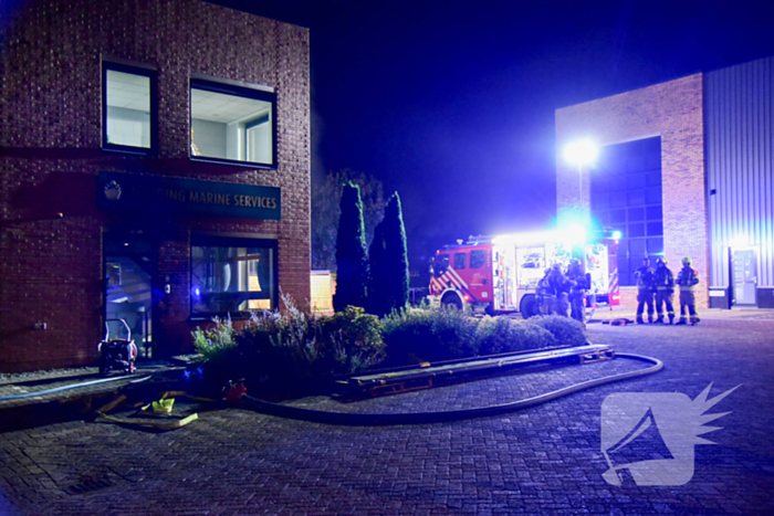 Brand zorgt voor veel rookontwikkeling