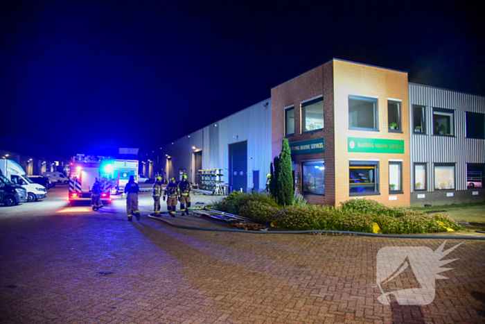 Brand zorgt voor veel rookontwikkeling