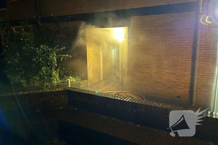 Brandweer ingezet voor brand in kelderbox