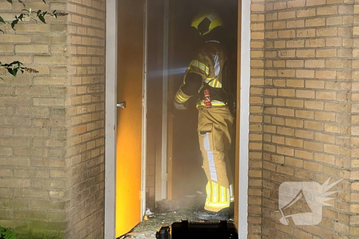 Brandweer ingezet voor brand in kelderbox