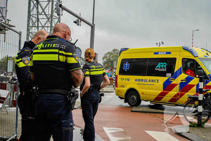 Fietser gewond bij aanrijding met bestelbus