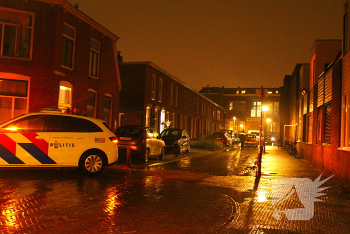 Aanhouding en straat afgesloten na steekpartij