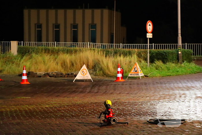 Brandweer ingezet voor gaslekkage