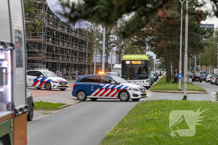 Brandweer blust brand in appartement