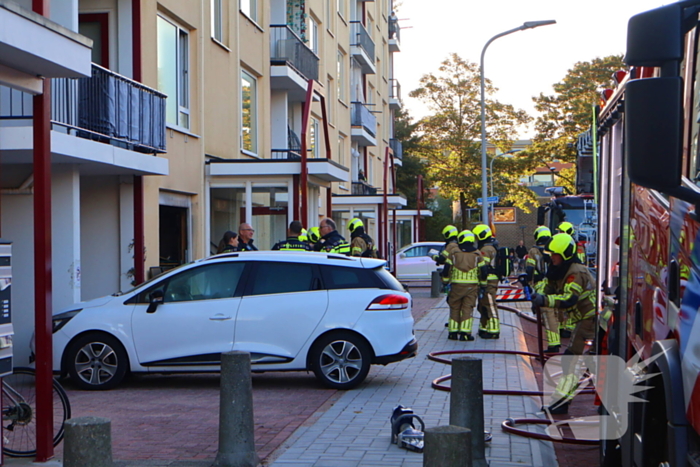 Brand in appartementencomplex