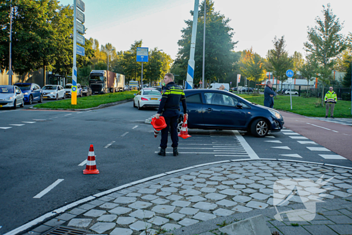 Scholier onderweg naar school aangereden