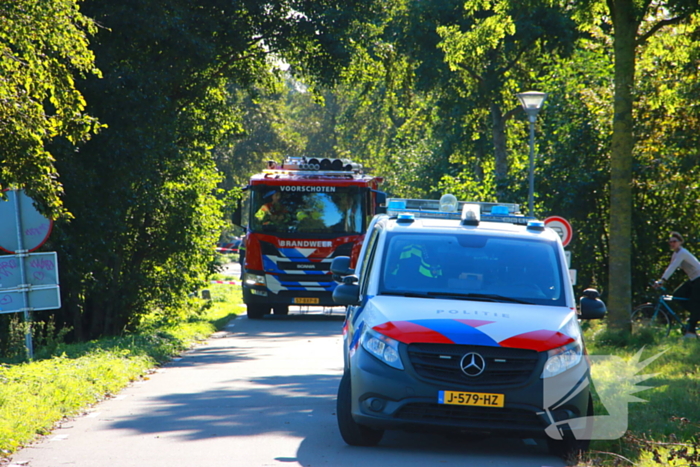 Politie doet onderzoek naar te water geraakt persoon