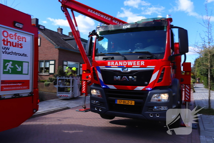 Brandweer heeft schoorsteenbrand snel onder controle