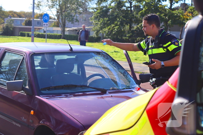 Fietser gewond bij aanrijding met auto