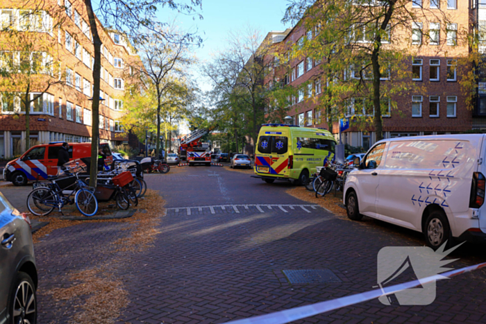 Uitslaande brand in flatwoning