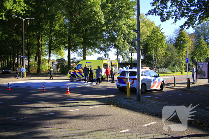 Weer fietser aangereden op bekende rotonde